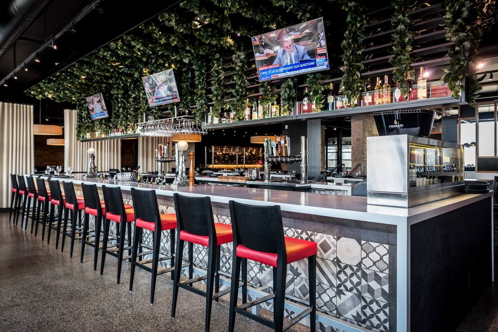 Décoration végétale dans le milieu de la restauration