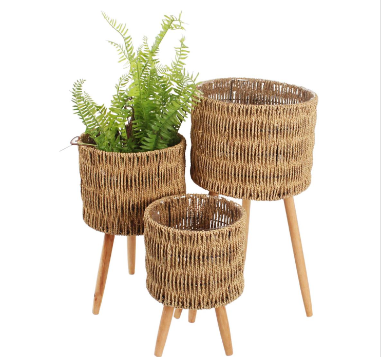 Panier Wood Legs natural