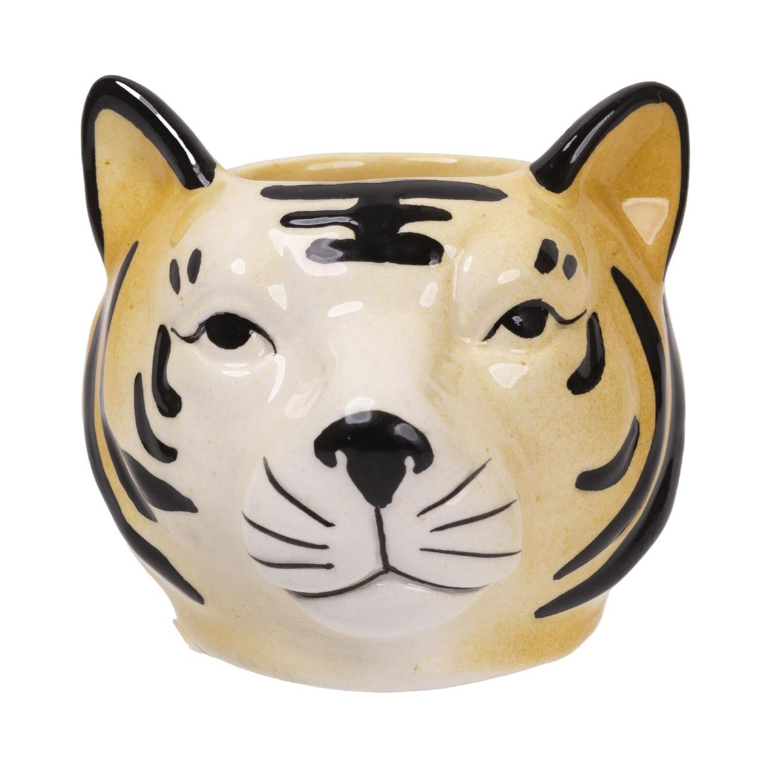Pot Tiger Head
