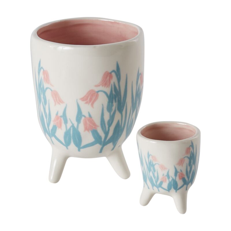 Pot Flor Footed