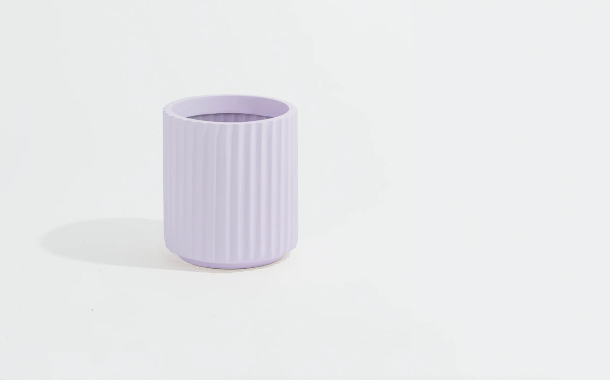 Pot Hudson and Oak - Scallop Cylinder