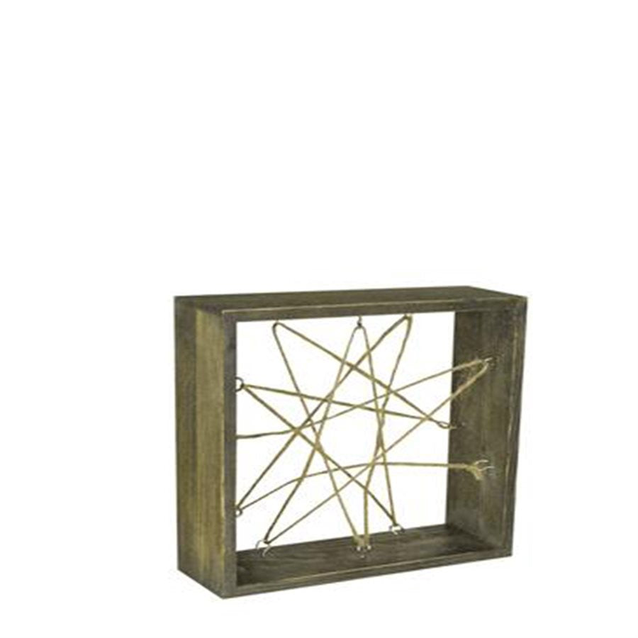 Support en bois pour Tillandsias