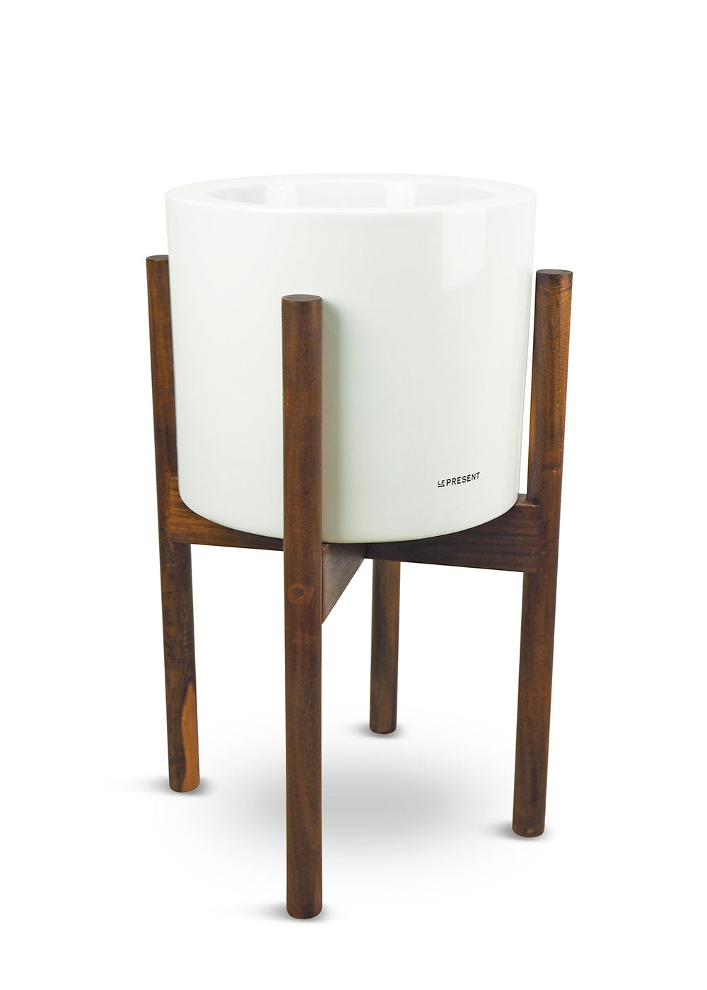 Support en bois Mid-Century